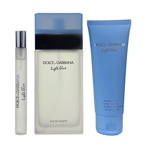 light blue gift set dolce gabbana|d&g light blue set.